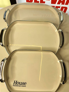 HOME RECTANGGULAR SERVING TRAY SET