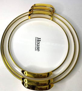 HOUSE ROUND SERVING TRAY