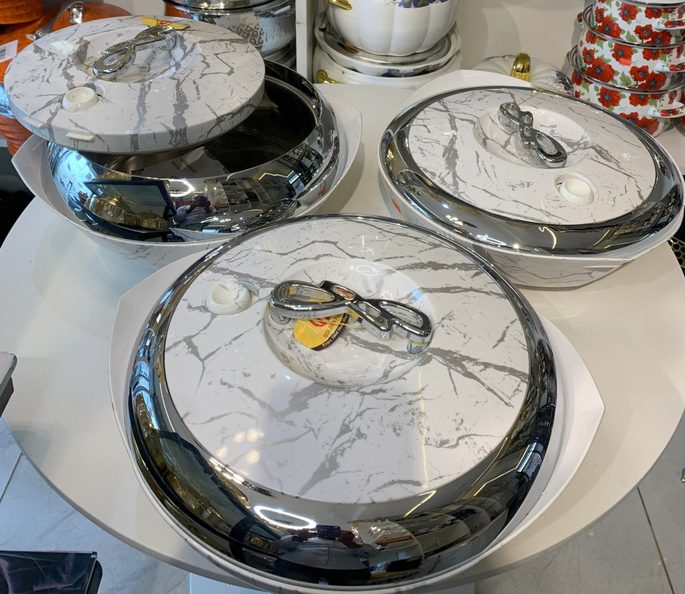 GOLDEN FIRE GREY VEINING WARMER