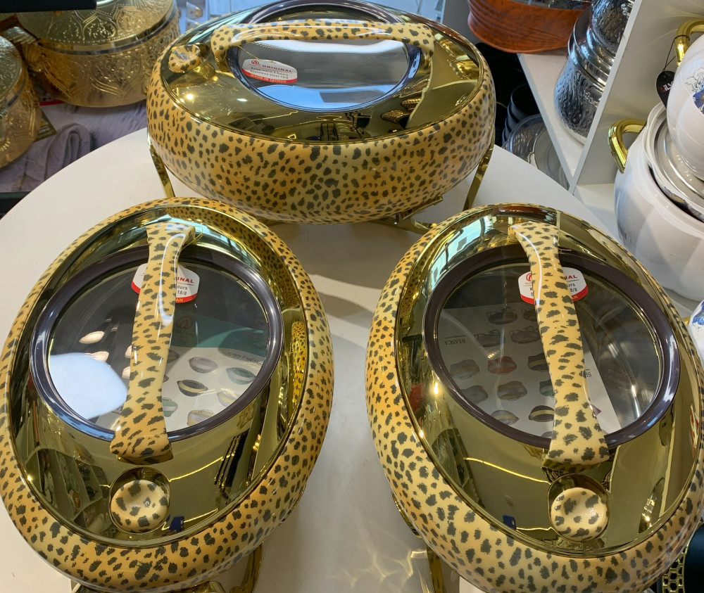 GOLDEN FIRE WARMER LEOPARD SKIN