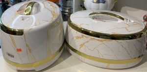 GOLDEN FIRE WHITE FENDI WARMER