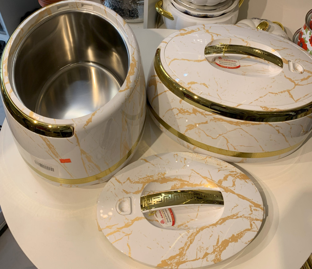 GOLDEN FIRE WHITE FENDI WARMER