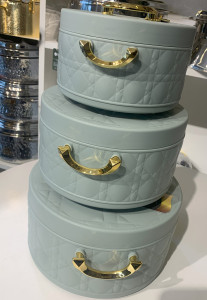 FOREVER GOLD GREEN PATENT FOOD WARMER