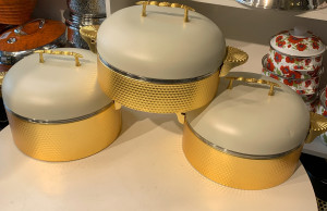 PILSCO GOLD FOOD WARMER