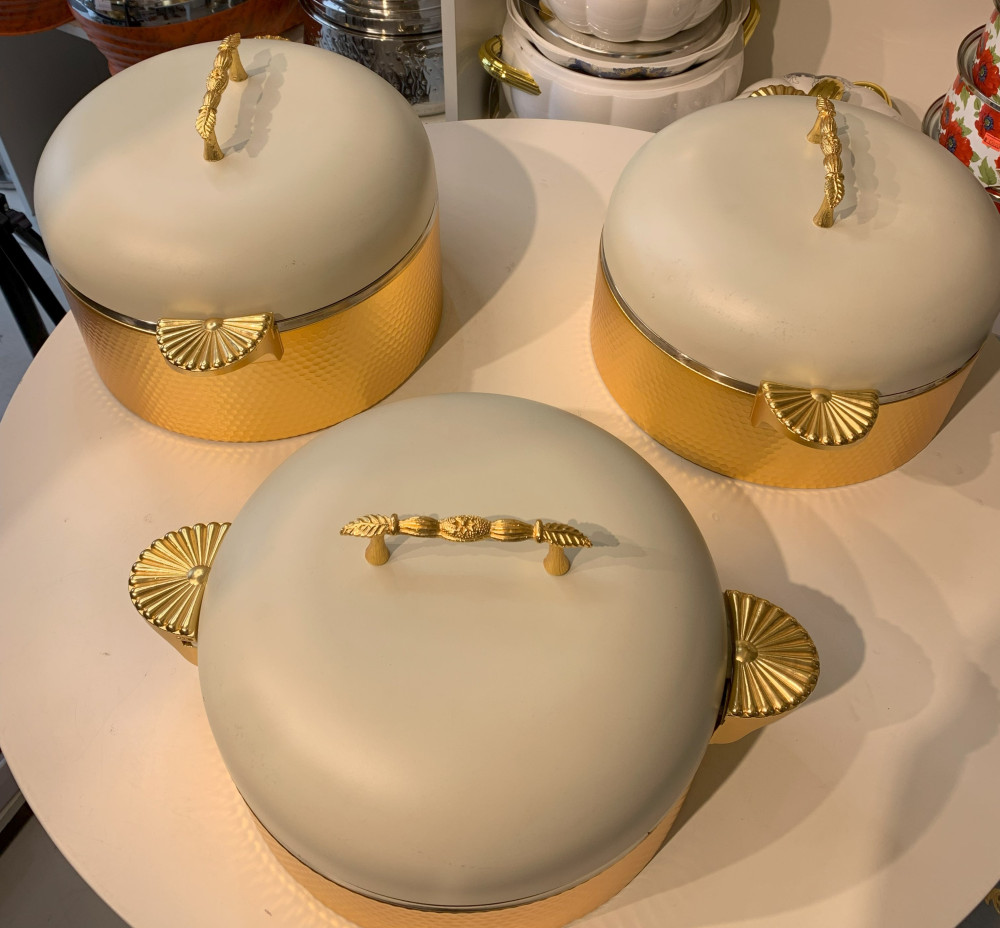 PILSCO GOLD FOOD WARMER